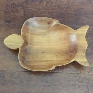 Wooden plate